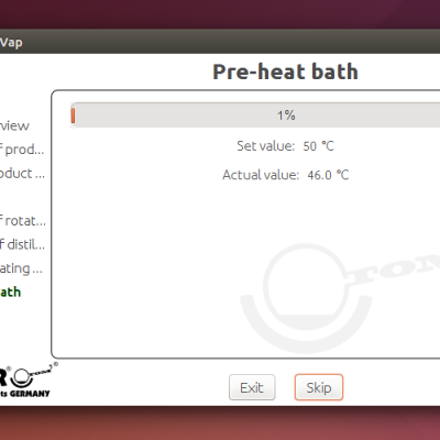 Sentinel: Pre-heat bath progress